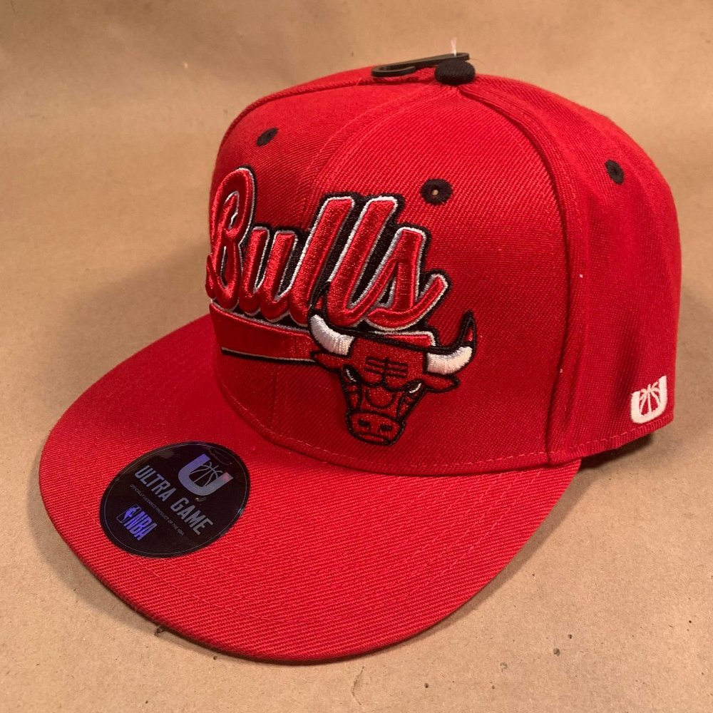 Ultra Game Chicago Bulls Cap/Hat, New!